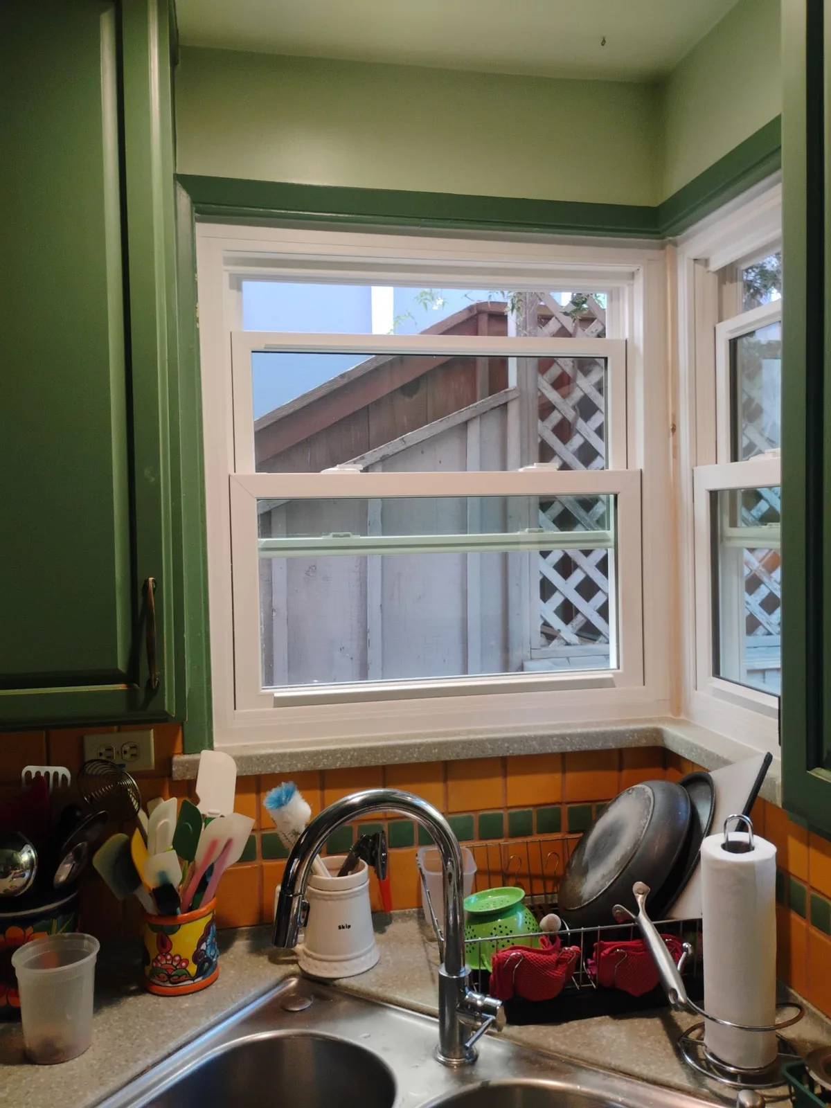 Anlin Coronado double hung window replacement in Berkeley, CA