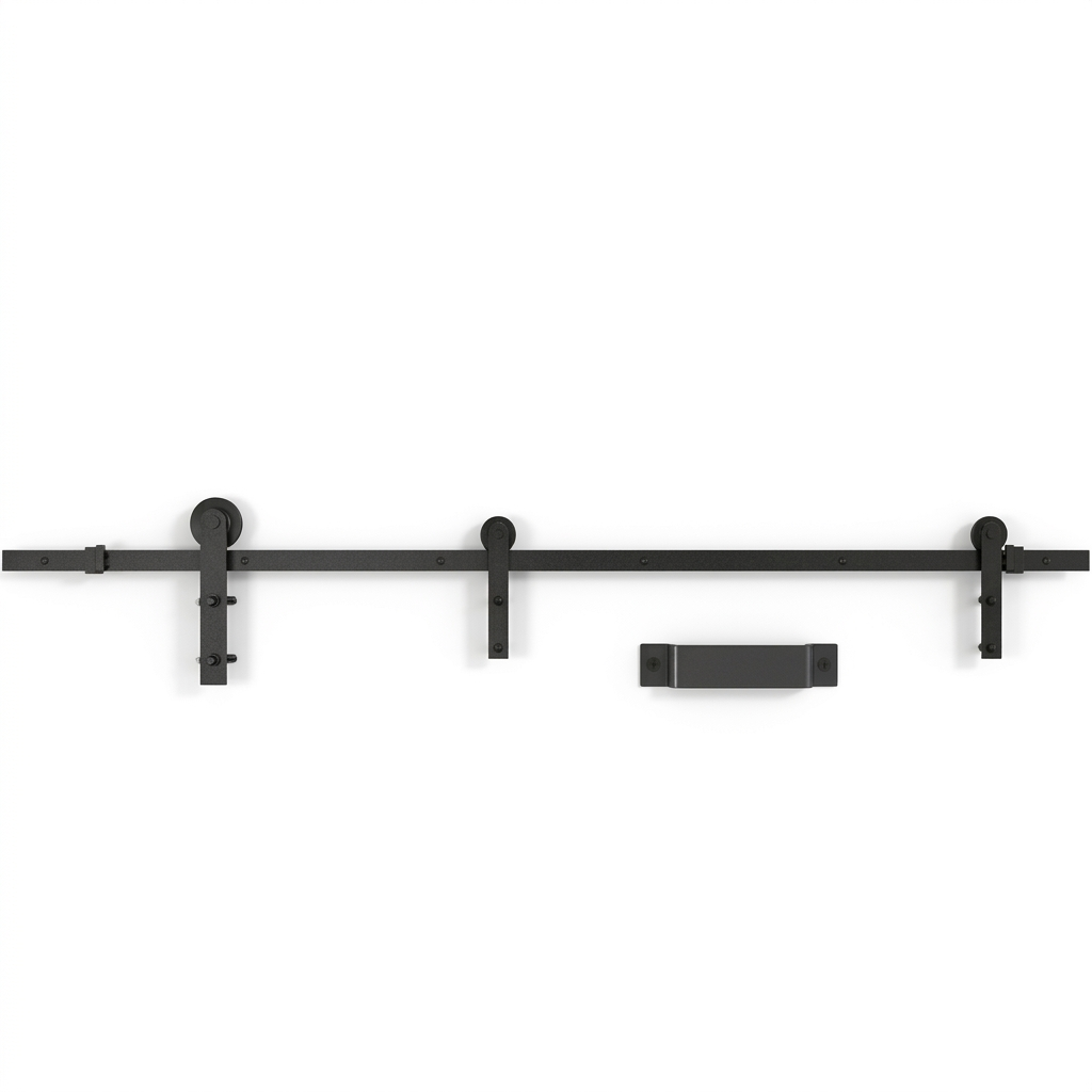Colonial Bronze barn track hardware kit