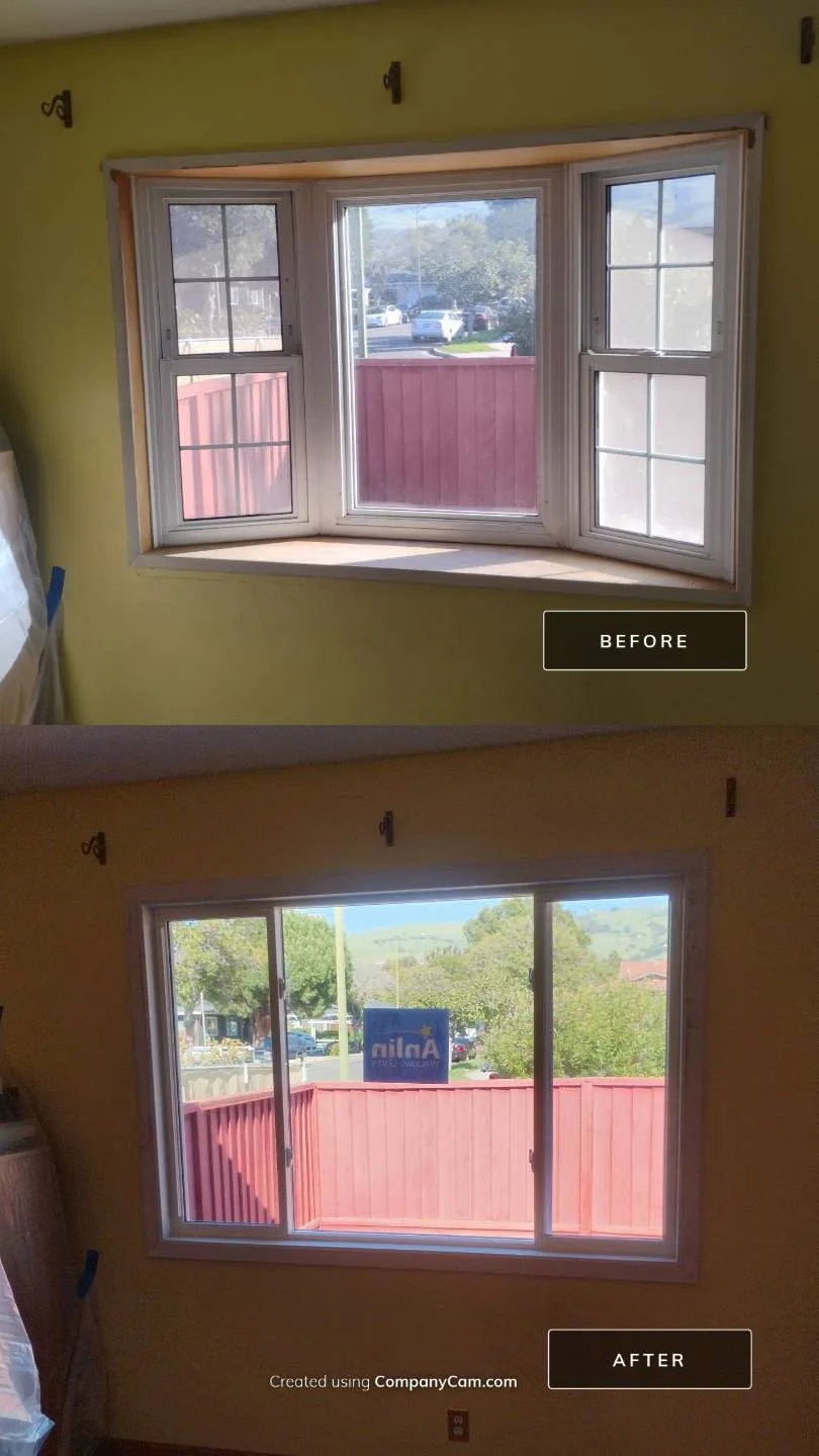 Bay window replacement in San Jose, CA