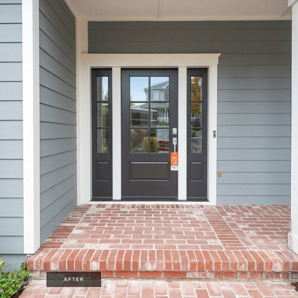 Front Door Replacement by AMG Doors & Windows in the Bay Area