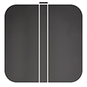 Black hinge swatch