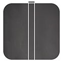 Oil-Rubbed Bronze hinge swatch