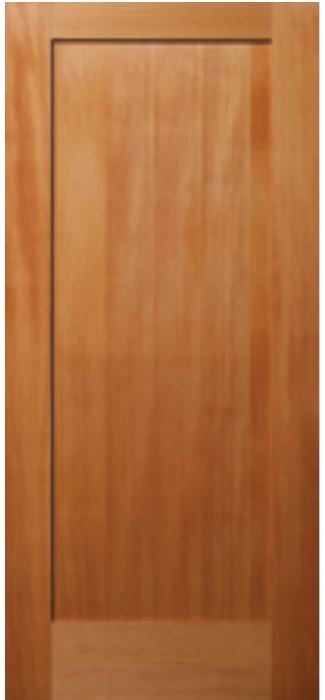 20 Flat Fir interior door — 2-Panel Flat Fir