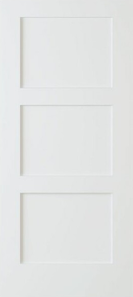 33 BF Bifold interior door — 3-Panel Mission Bifold